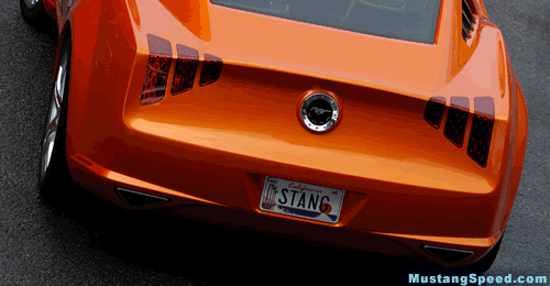 2009 Mustang Concept Rear