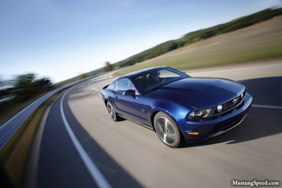 2010 Mustang Blue GT