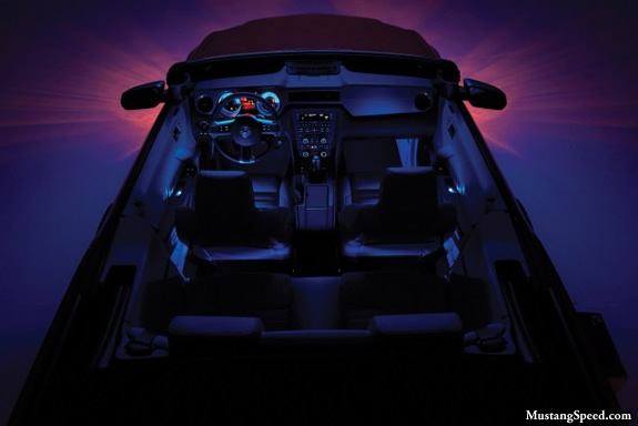 2010 Mustang Convertible Interior