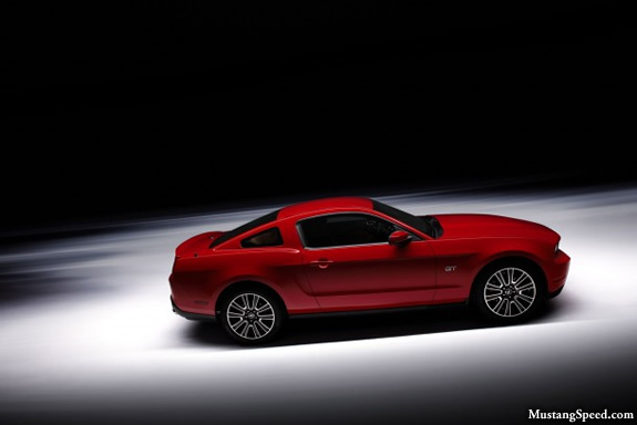 2010 Mustang Red Coupe