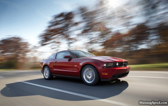 2010 Mustang Red Paint