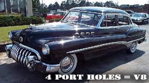1950 Buick Roadmaster Port Holes